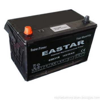 12V 70 JIS Standar-Mfautomobile Batteries